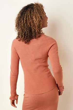 Pullover mit Knöpfen Schwarz S h5 Bild6